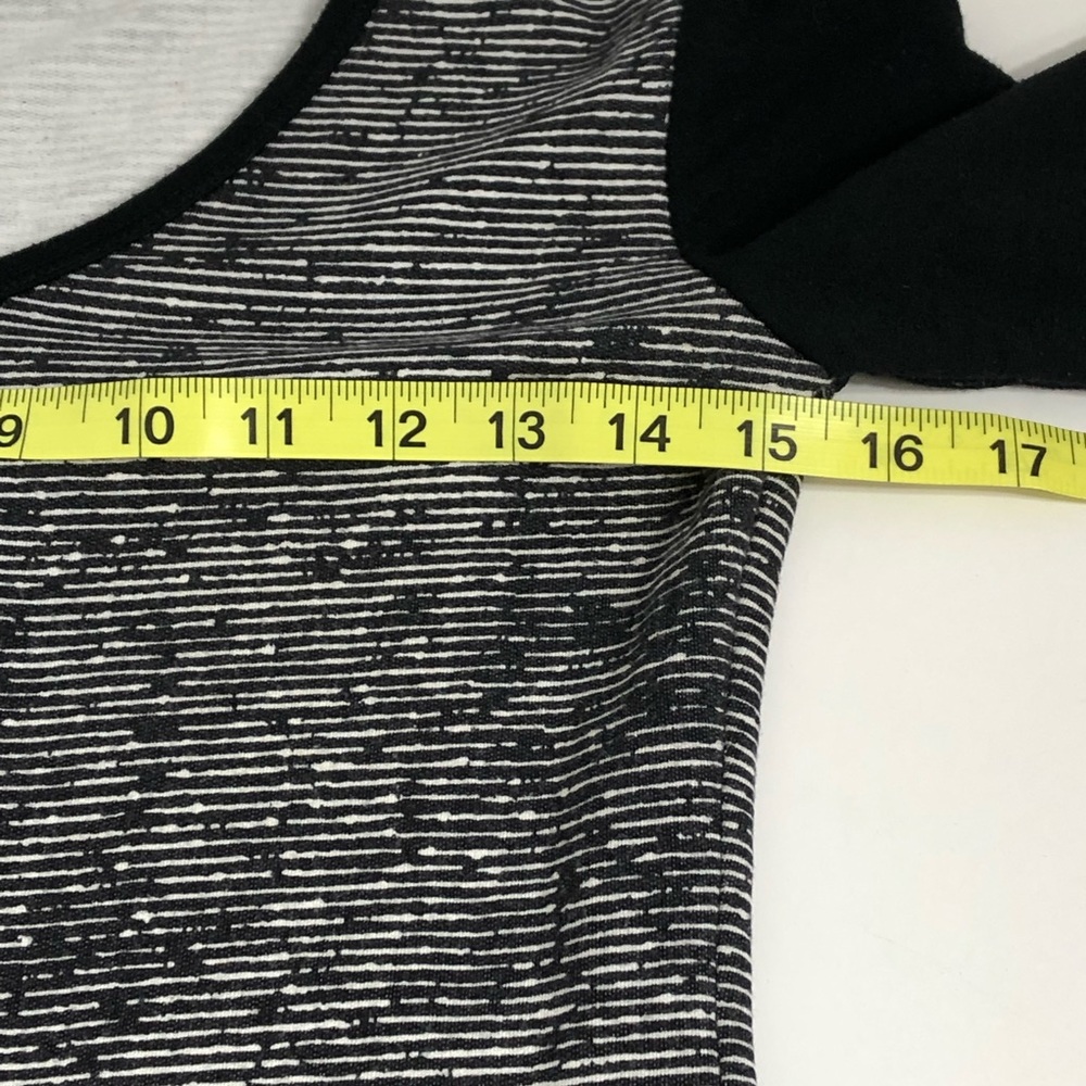 Rachel Rachel Roy Black White Zipper Tunic Dress M - Picture 6 of 8